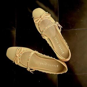 Elegant Peach Ballerina Flats